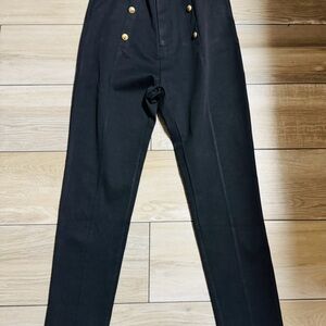 Woman  very  high waisted dress pants, size medium can fit a Large, very stretch